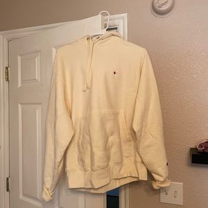 Cream Champion Hoodie Urban outfitters SIZE S
